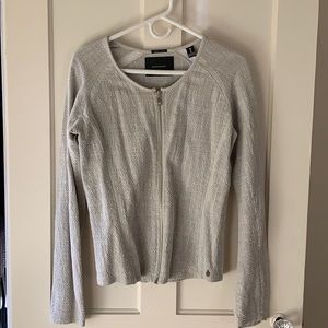 Maison Scotch white woven jacket